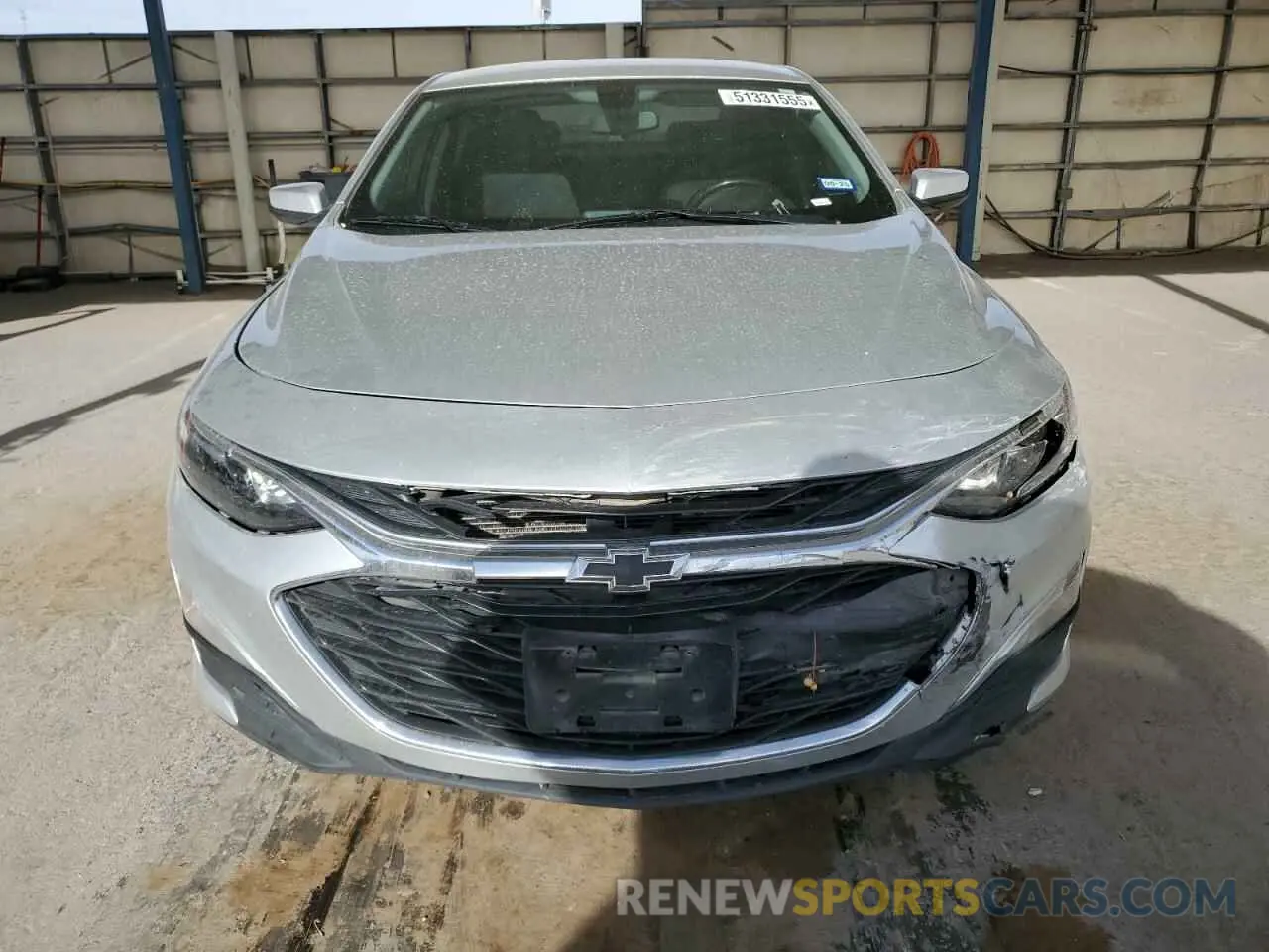 5 Photograph of a damaged car 1G1ZG5ST6LF140541 CHEVROLET MALIBU 2020