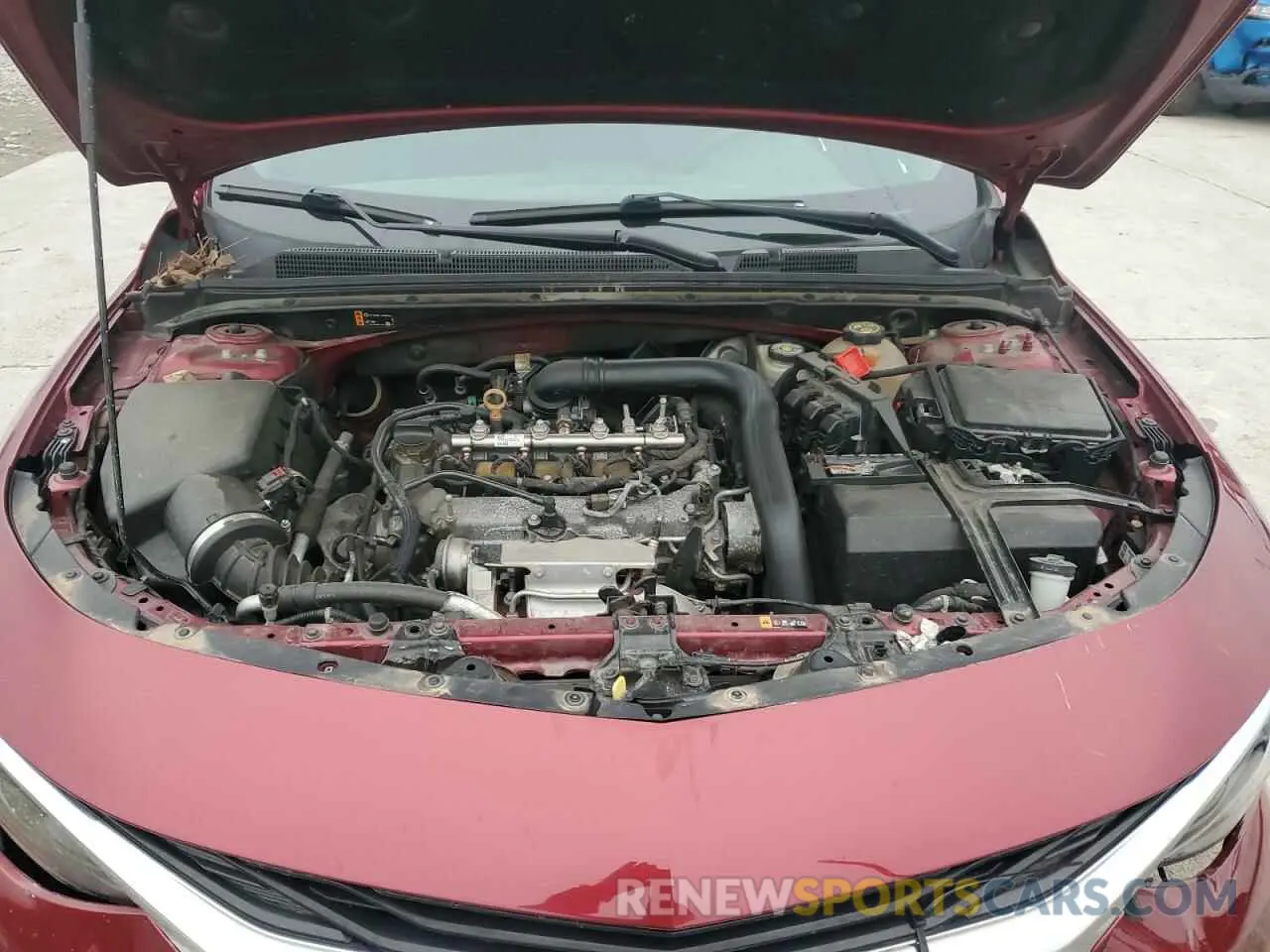 11 Photograph of a damaged car 1G1ZG5ST7LF045714 CHEVROLET MALIBU 2020