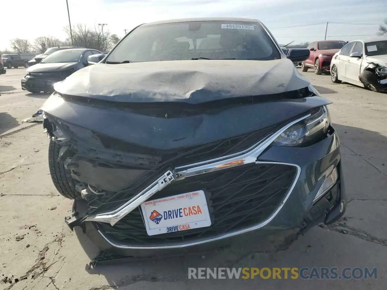 5 Photograph of a damaged car 1G1ZG5ST7LF057314 CHEVROLET MALIBU 2020