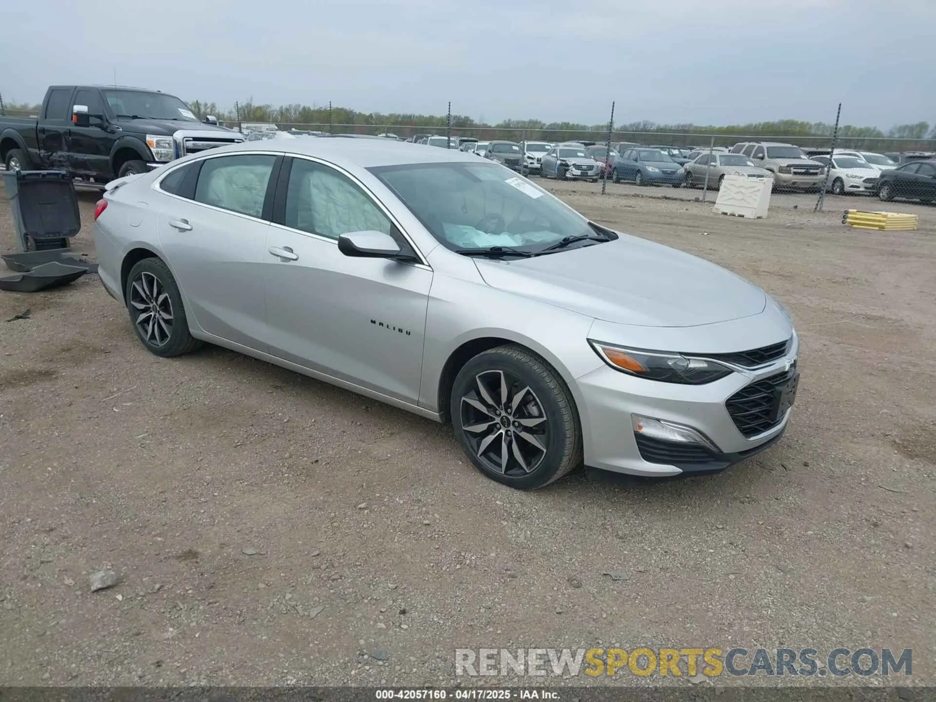 1 Photograph of a damaged car 1G1ZG5ST7LF066286 CHEVROLET MALIBU 2020