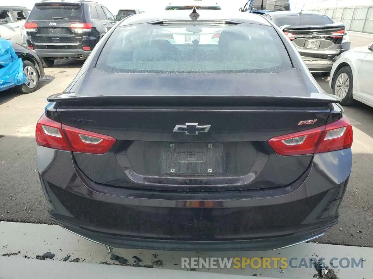 6 Photograph of a damaged car 1G1ZG5ST7LF150155 CHEVROLET MALIBU 2020