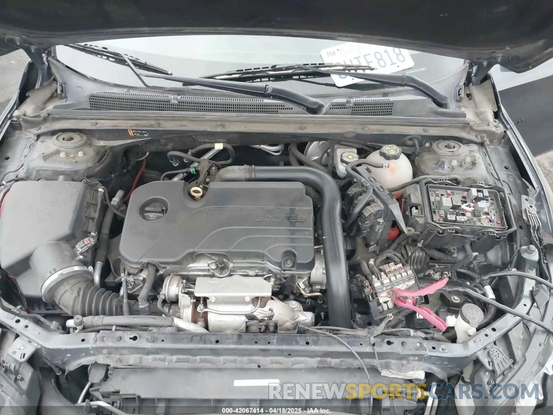 10 Photograph of a damaged car 1G1ZG5ST7LF153251 CHEVROLET MALIBU 2020