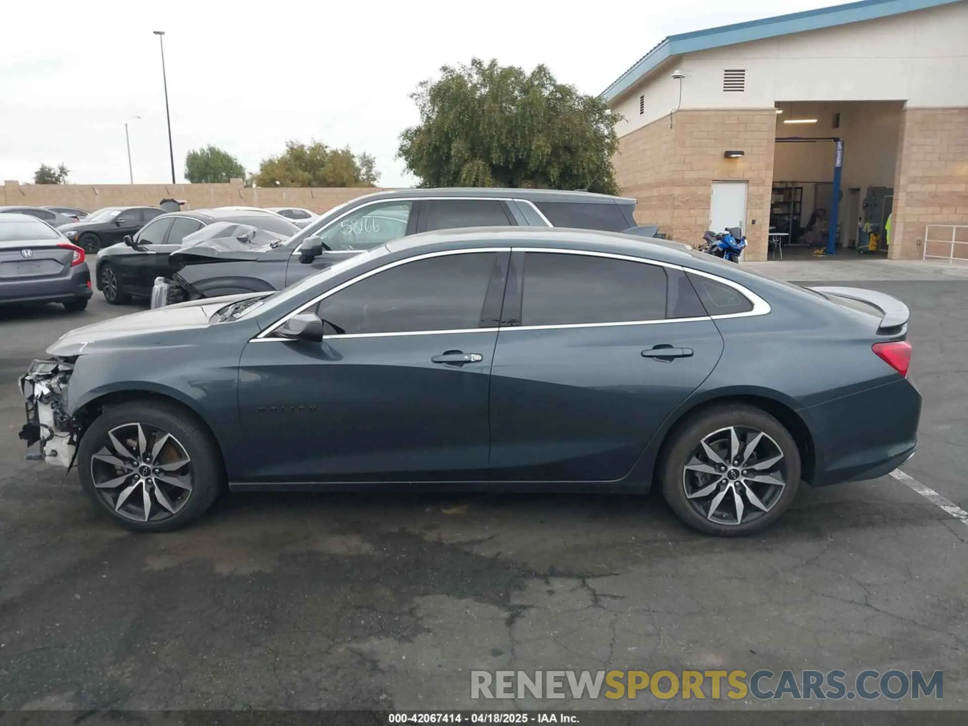 14 Photograph of a damaged car 1G1ZG5ST7LF153251 CHEVROLET MALIBU 2020