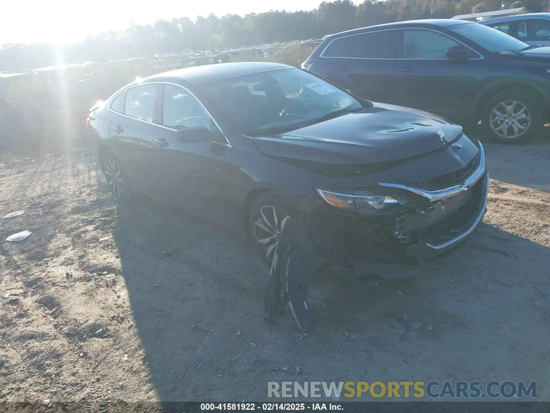 1 Photograph of a damaged car 1G1ZG5ST7LF155081 CHEVROLET MALIBU 2020