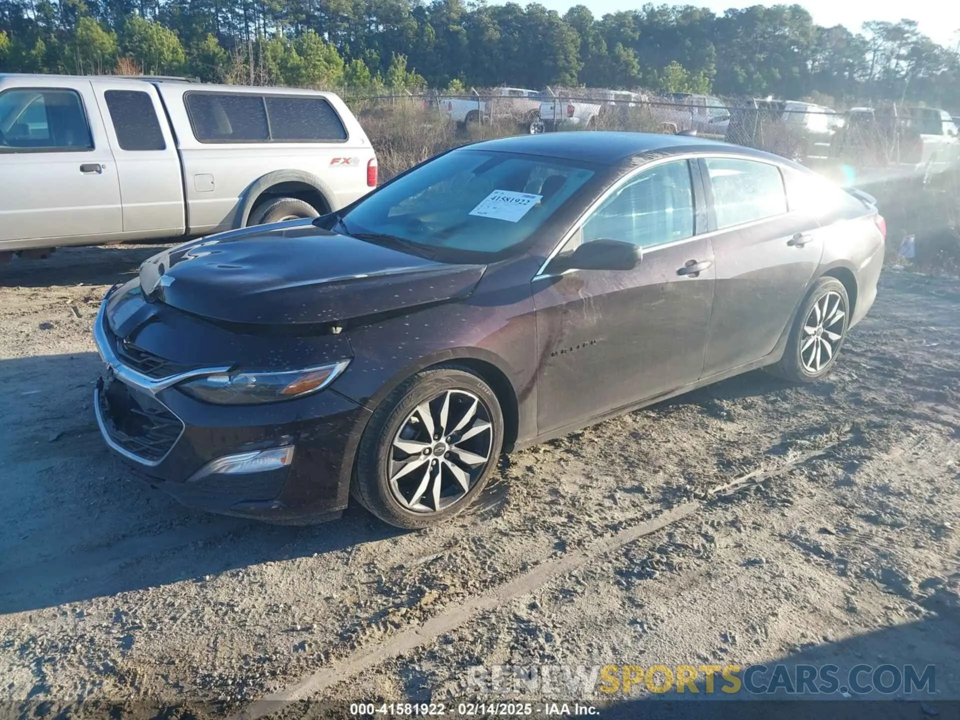 2 Photograph of a damaged car 1G1ZG5ST7LF155081 CHEVROLET MALIBU 2020