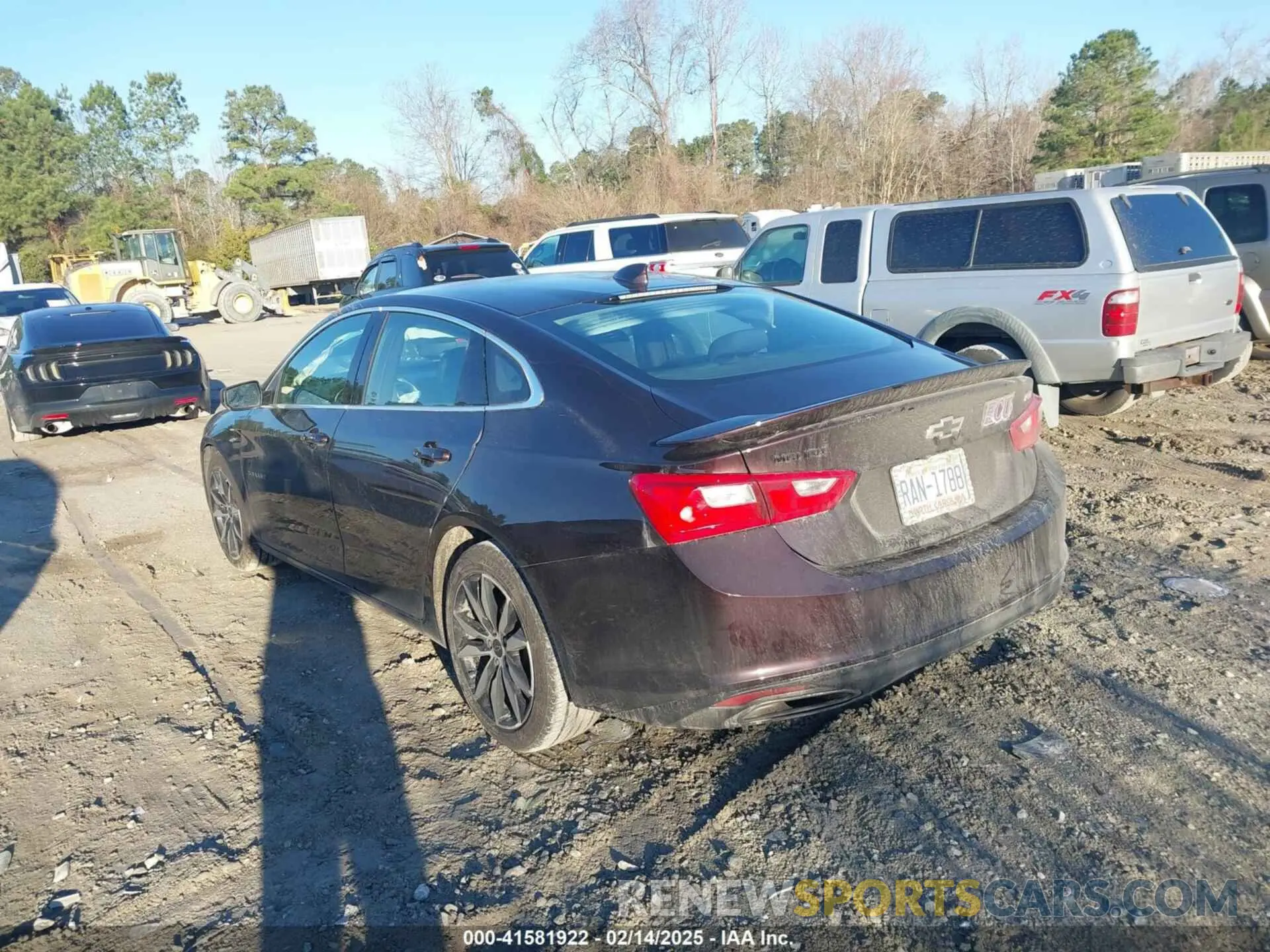 3 Photograph of a damaged car 1G1ZG5ST7LF155081 CHEVROLET MALIBU 2020
