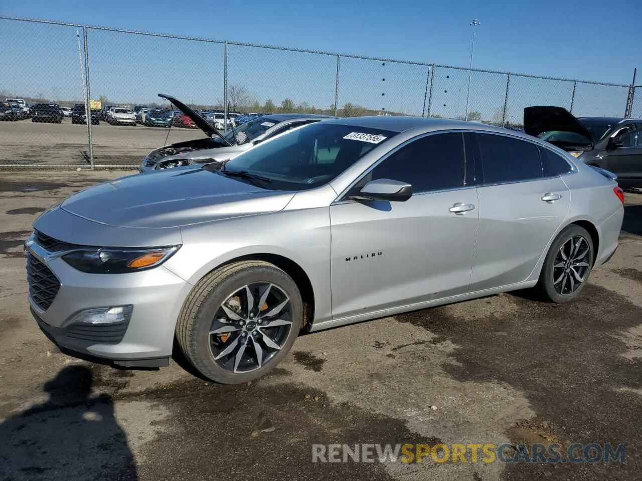 1 Photograph of a damaged car 1G1ZG5ST7LF157185 CHEVROLET MALIBU 2020