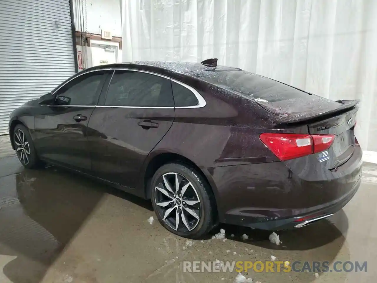 2 Photograph of a damaged car 1G1ZG5ST8LF039131 CHEVROLET MALIBU 2020