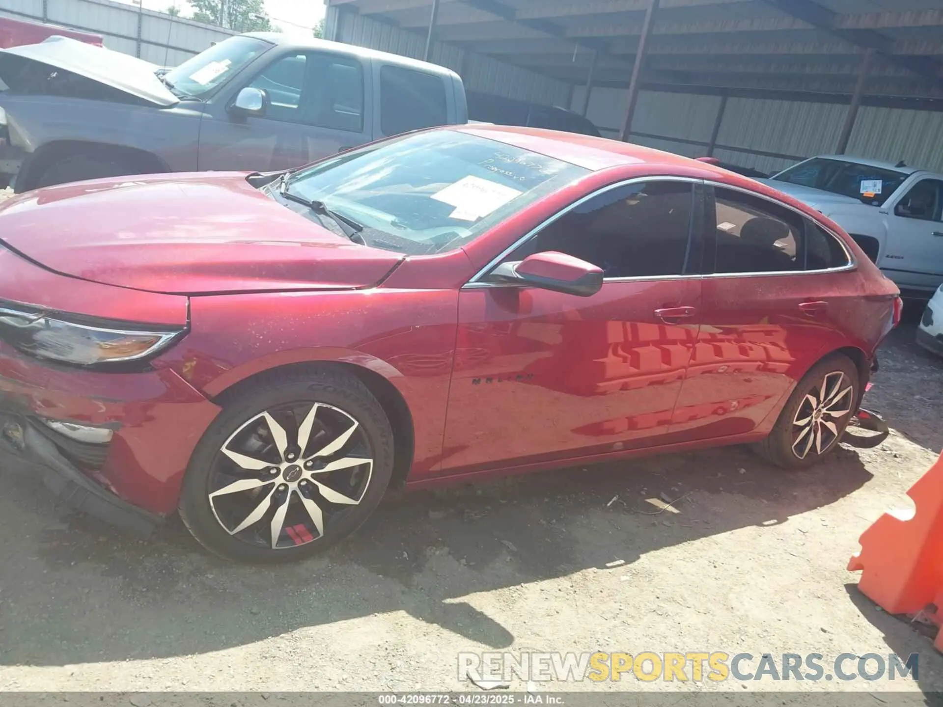 15 Photograph of a damaged car 1G1ZG5ST8LF066670 CHEVROLET MALIBU 2020