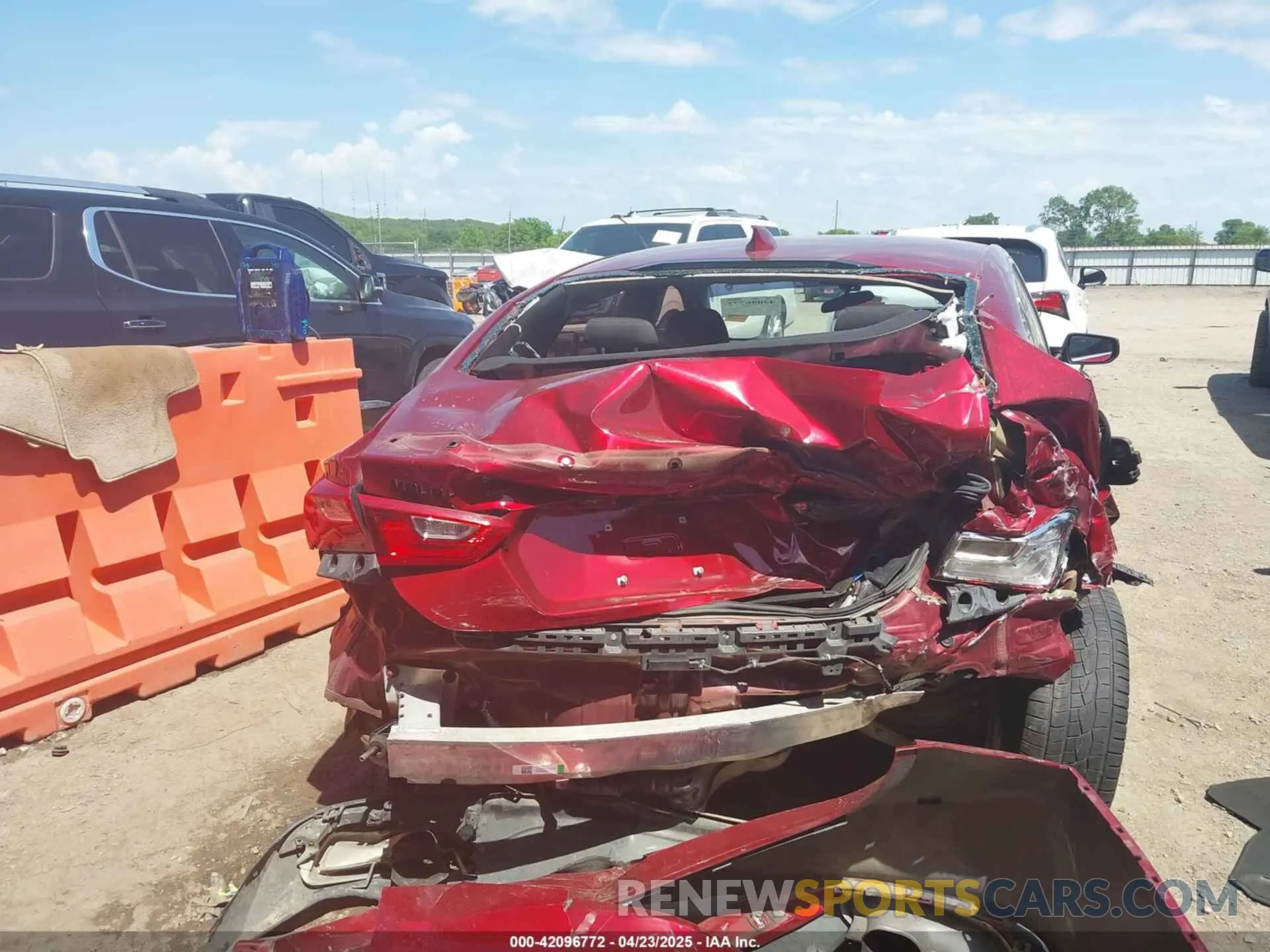 17 Photograph of a damaged car 1G1ZG5ST8LF066670 CHEVROLET MALIBU 2020