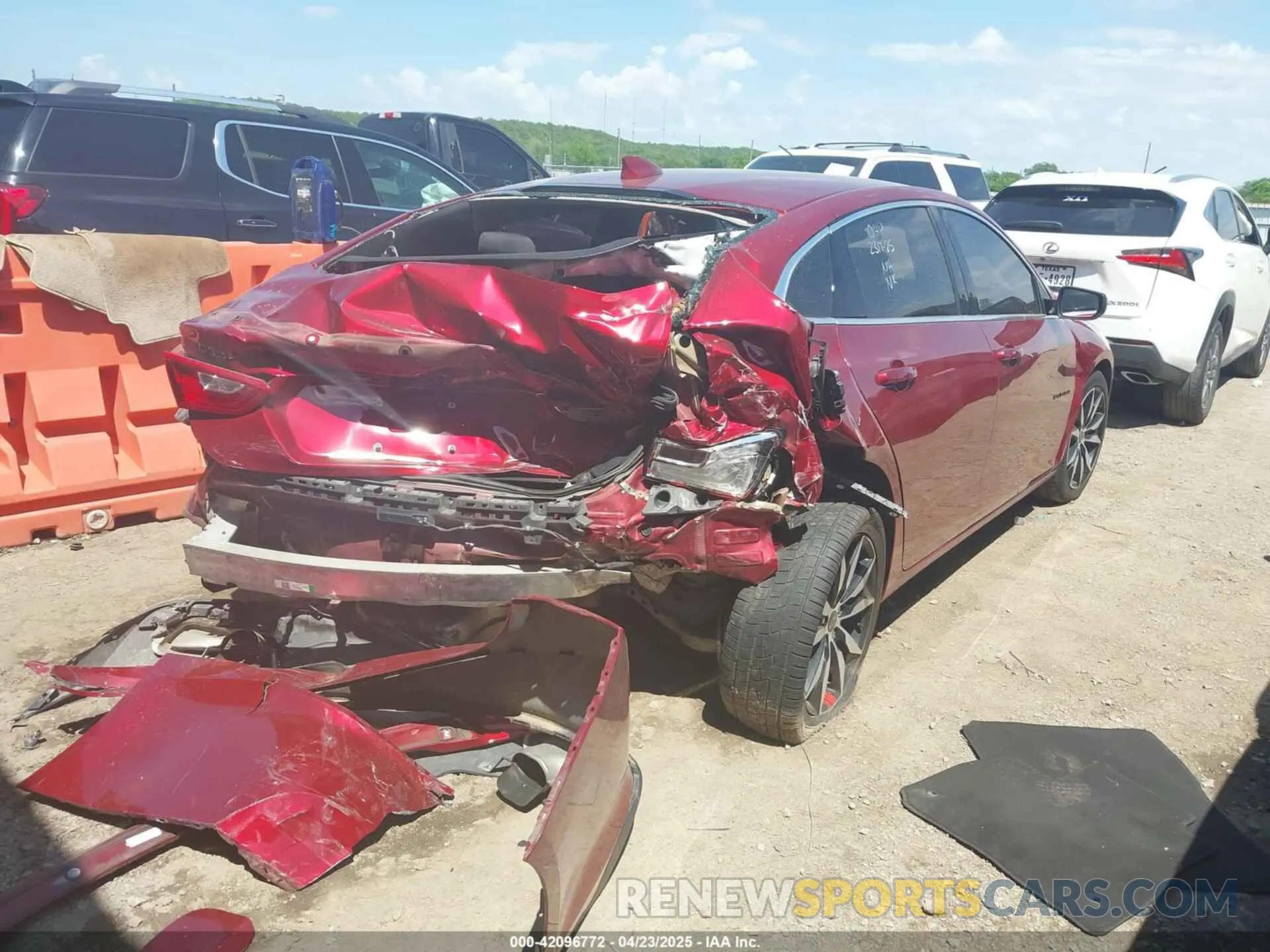 4 Photograph of a damaged car 1G1ZG5ST8LF066670 CHEVROLET MALIBU 2020