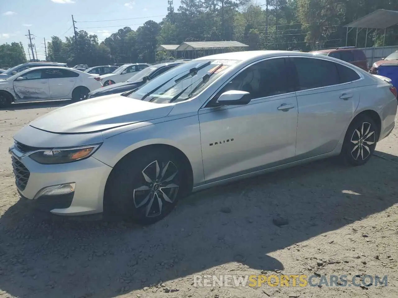 1 Photograph of a damaged car 1G1ZG5ST8LF144056 CHEVROLET MALIBU 2020