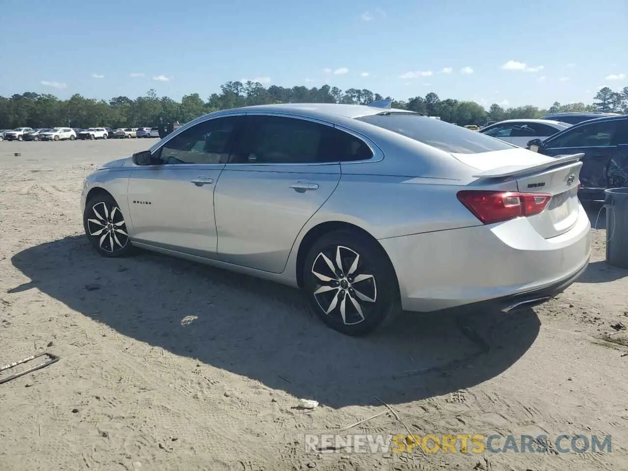 2 Photograph of a damaged car 1G1ZG5ST8LF144056 CHEVROLET MALIBU 2020