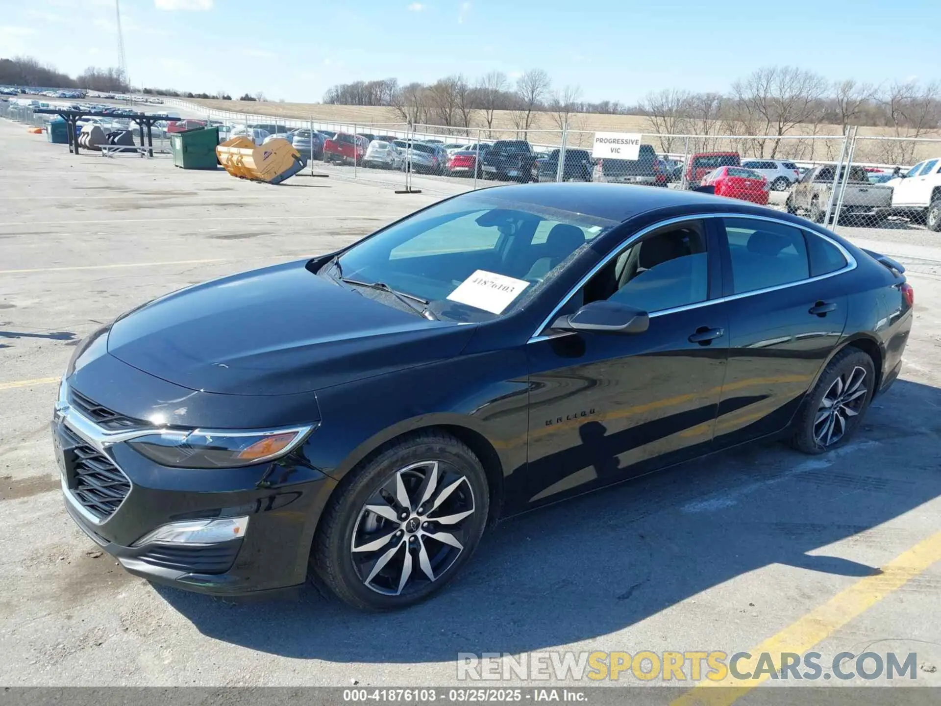 2 Photograph of a damaged car 1G1ZG5ST9LF060540 CHEVROLET MALIBU 2020