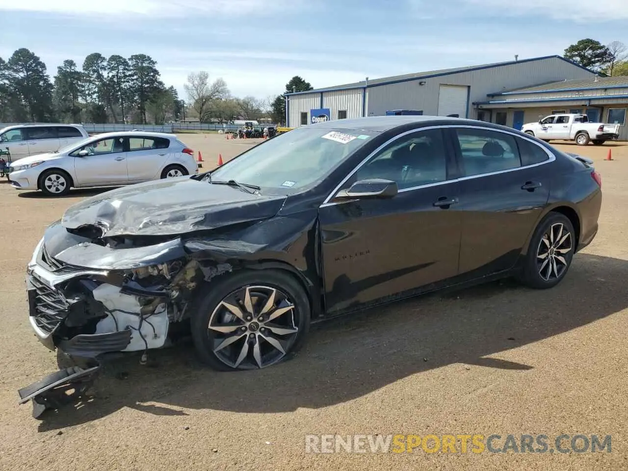 1 Photograph of a damaged car 1G1ZG5ST9LF123720 CHEVROLET MALIBU 2020