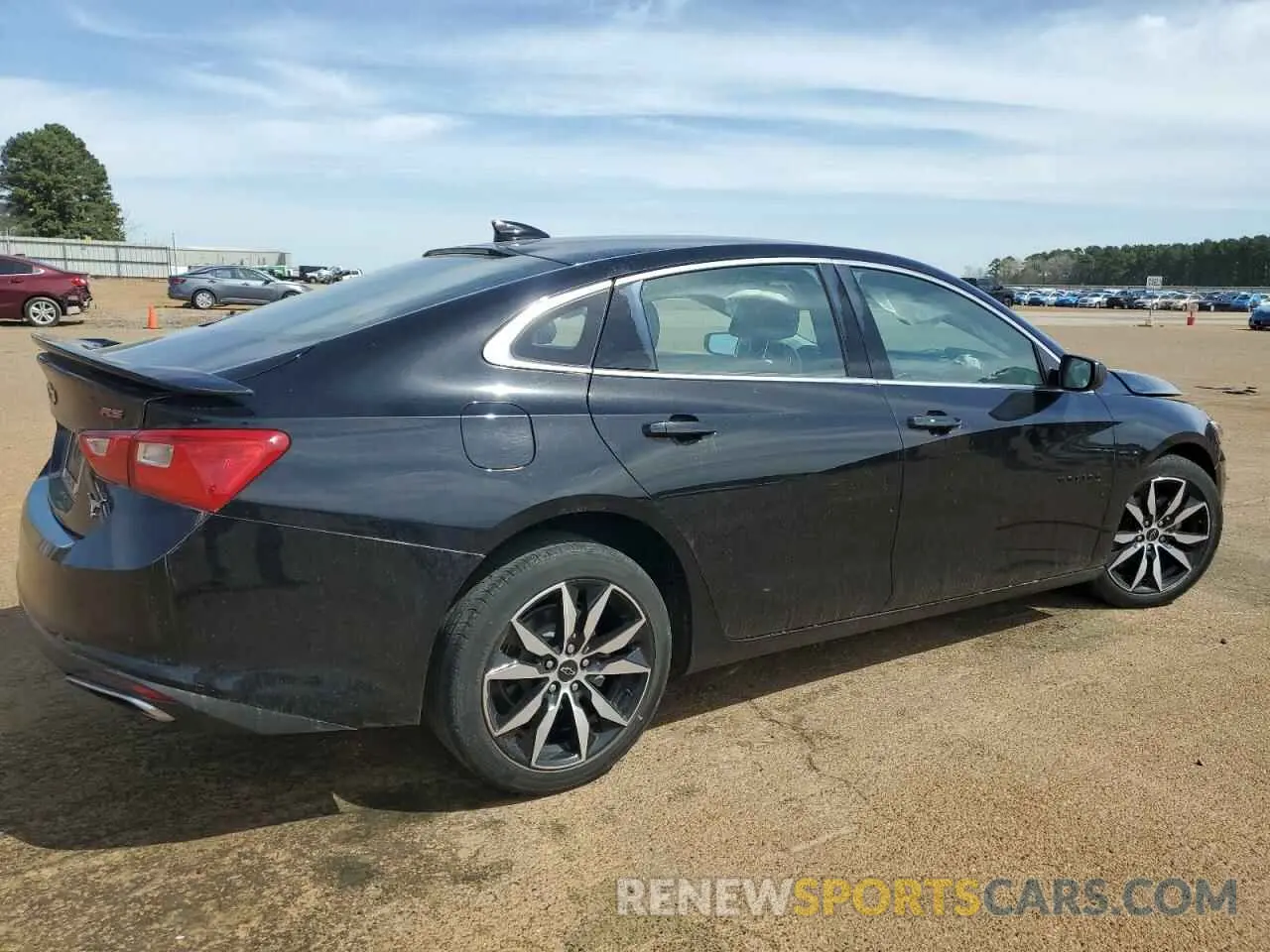 3 Photograph of a damaged car 1G1ZG5ST9LF123720 CHEVROLET MALIBU 2020