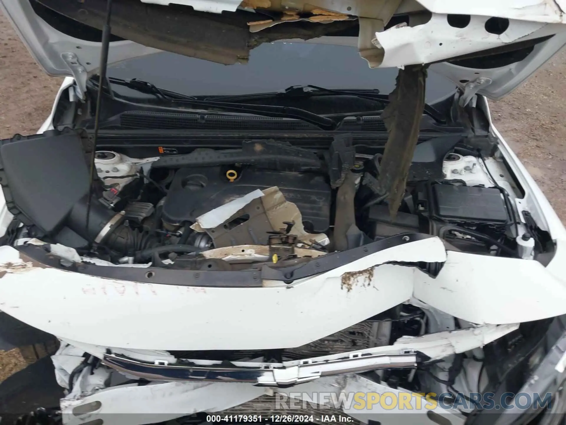 10 Photograph of a damaged car 1G1ZG5ST9LF140971 CHEVROLET MALIBU 2020