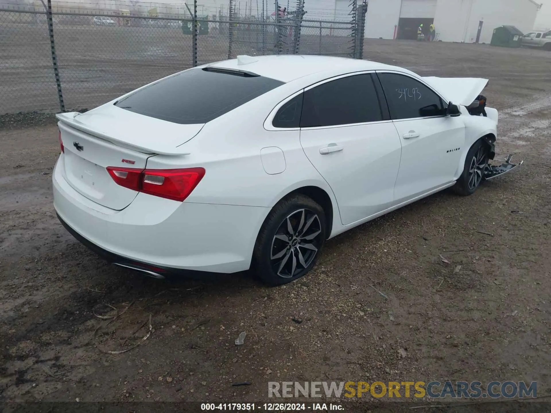 4 Photograph of a damaged car 1G1ZG5ST9LF140971 CHEVROLET MALIBU 2020