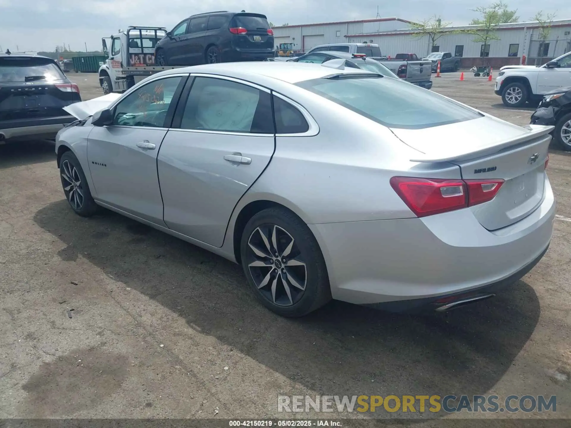 3 Photograph of a damaged car 1G1ZG5STXLF156600 CHEVROLET MALIBU 2020