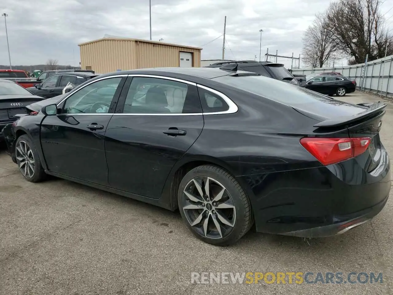 2 Photograph of a damaged car 1G1ZG5STXLF158038 CHEVROLET MALIBU 2020