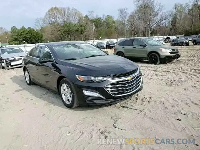 11 Photograph of a damaged car 1G1ZB5ST0MF015115 CHEVROLET MALIBU 2021