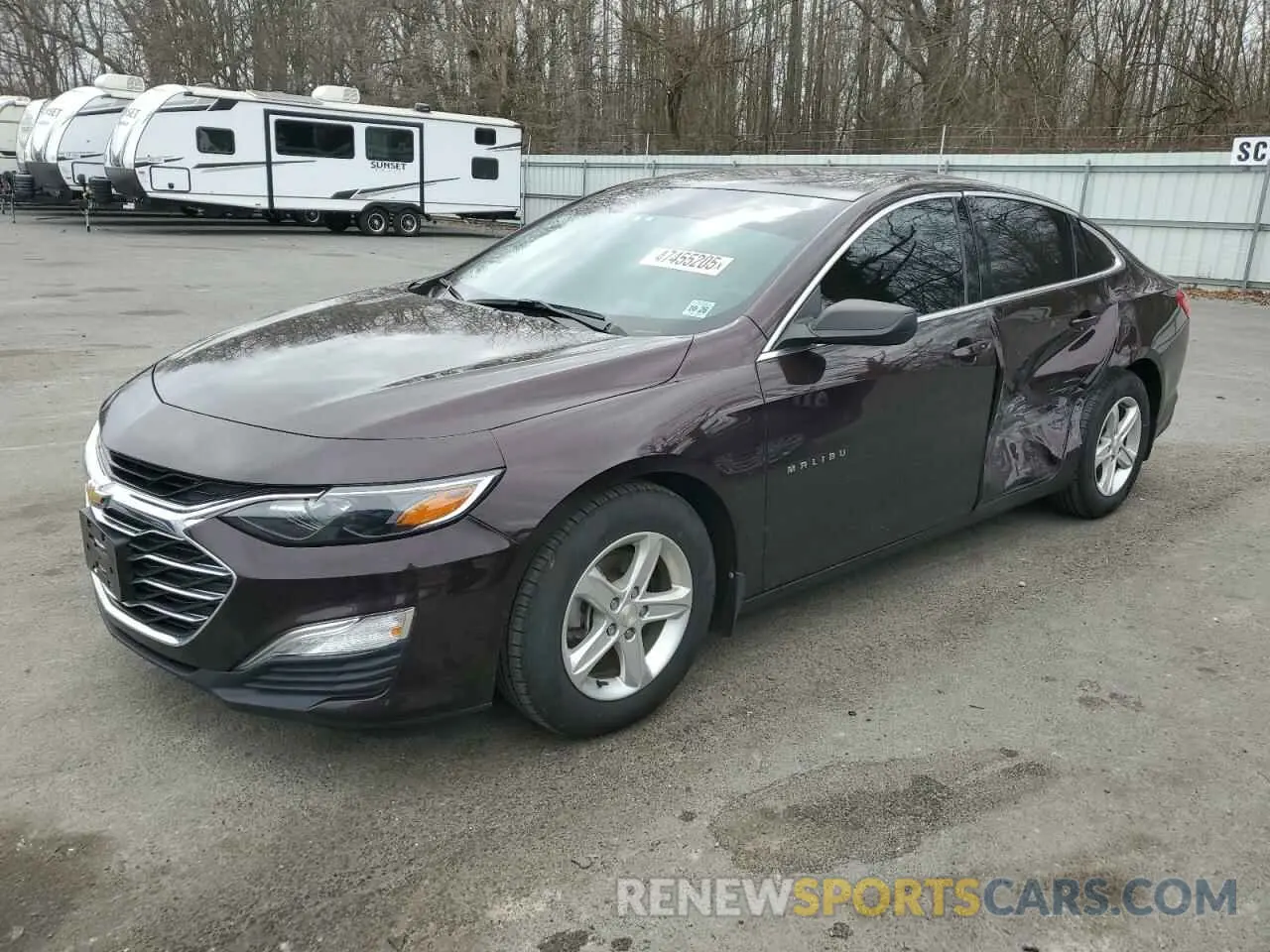 1 Photograph of a damaged car 1G1ZB5ST0MF041827 CHEVROLET MALIBU 2021