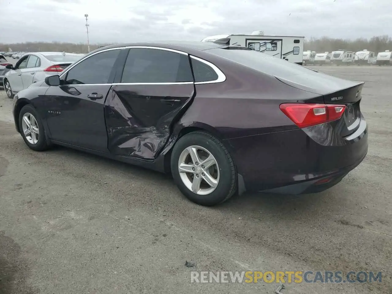 2 Photograph of a damaged car 1G1ZB5ST0MF041827 CHEVROLET MALIBU 2021