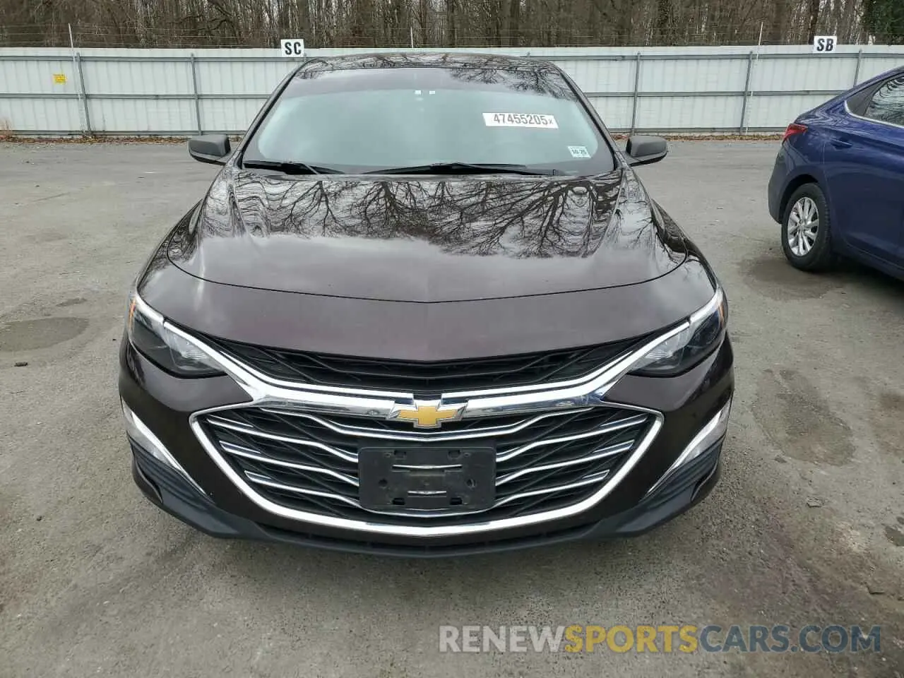 5 Photograph of a damaged car 1G1ZB5ST0MF041827 CHEVROLET MALIBU 2021