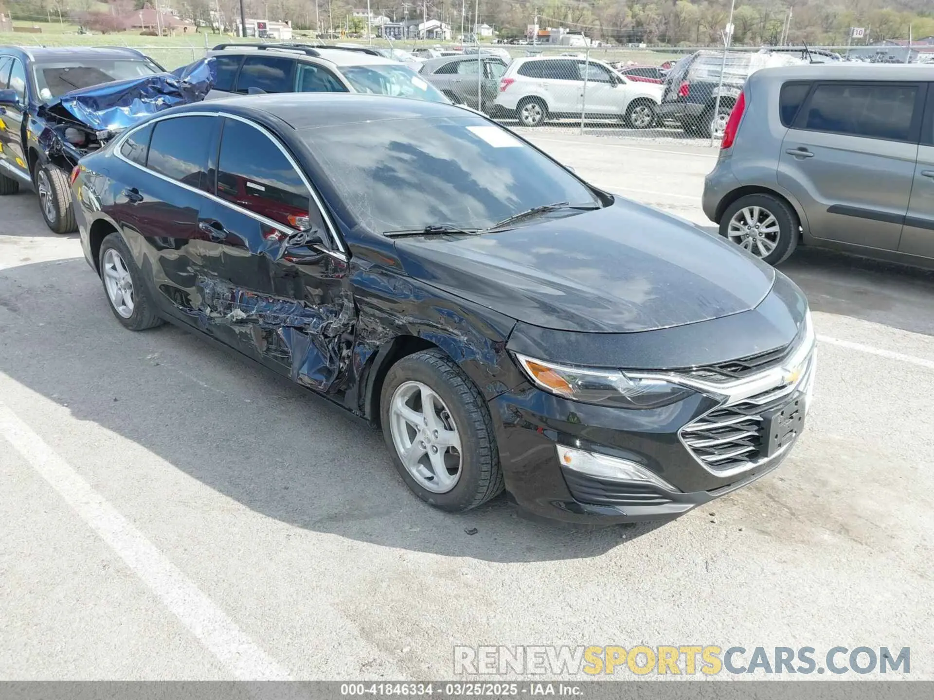 1 Photograph of a damaged car 1G1ZB5ST0MF046980 CHEVROLET MALIBU 2021