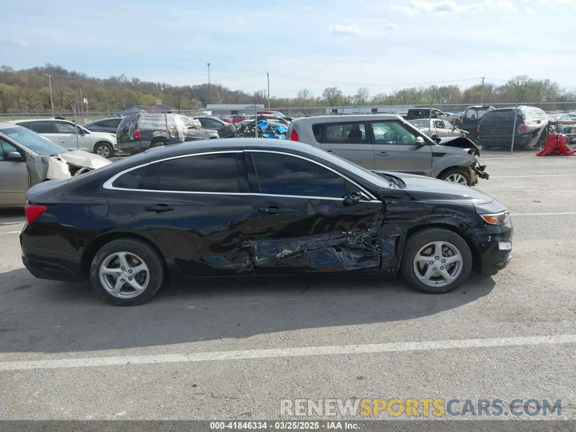 13 Photograph of a damaged car 1G1ZB5ST0MF046980 CHEVROLET MALIBU 2021