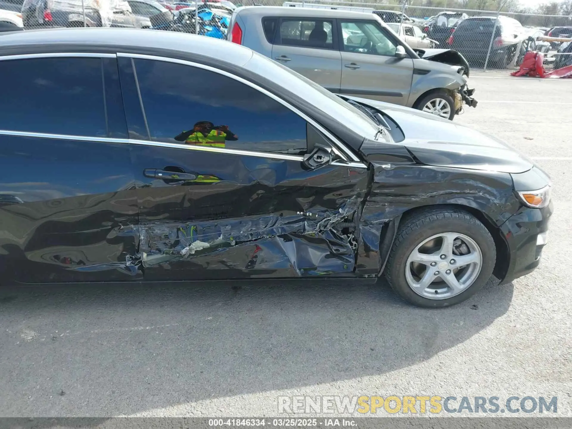 6 Photograph of a damaged car 1G1ZB5ST0MF046980 CHEVROLET MALIBU 2021
