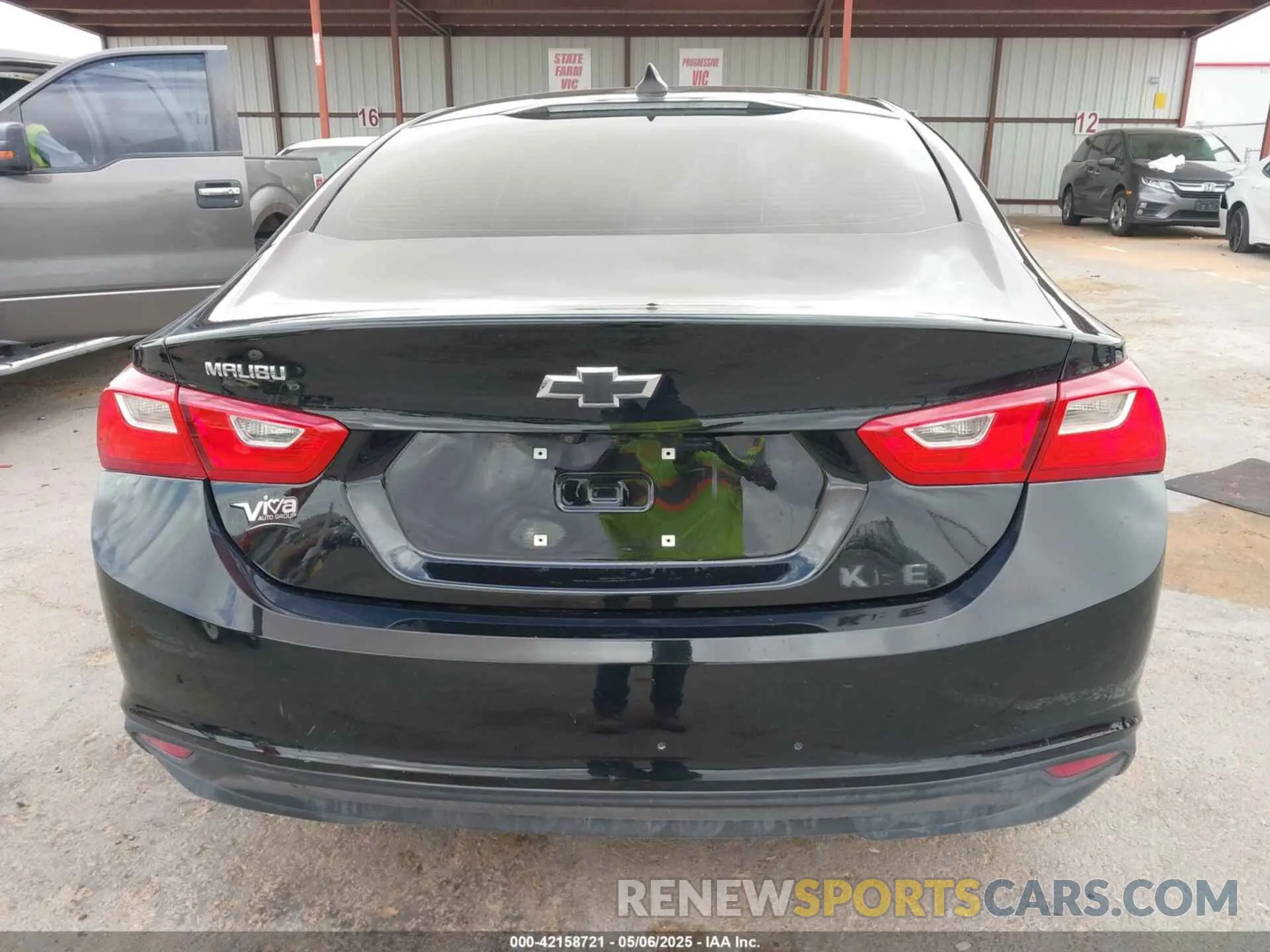 16 Photograph of a damaged car 1G1ZB5ST0MF060782 CHEVROLET MALIBU 2021