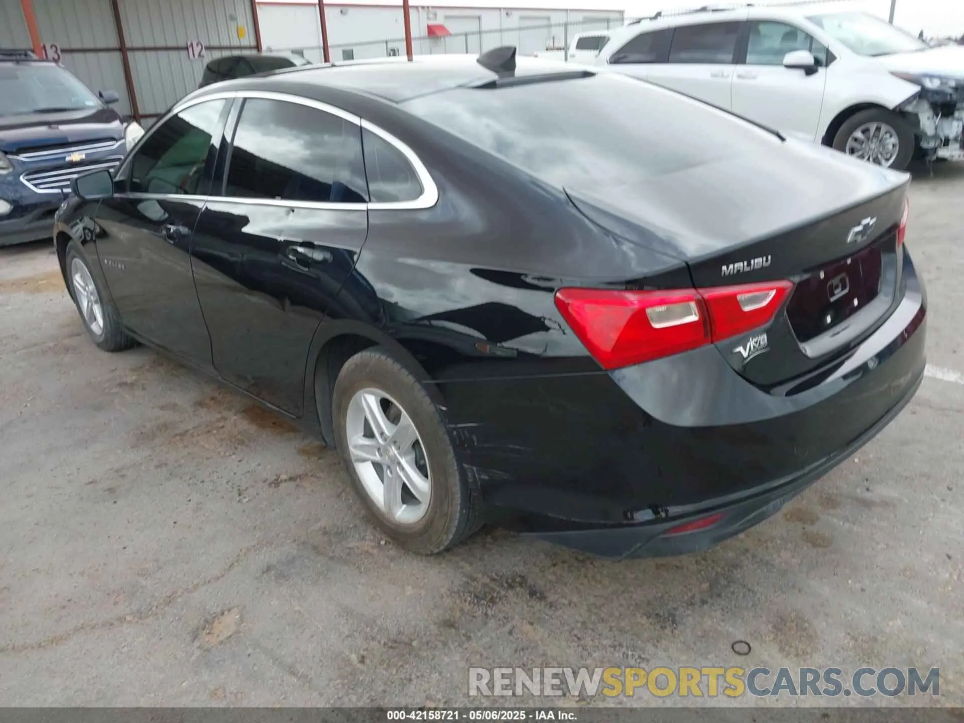 3 Photograph of a damaged car 1G1ZB5ST0MF060782 CHEVROLET MALIBU 2021