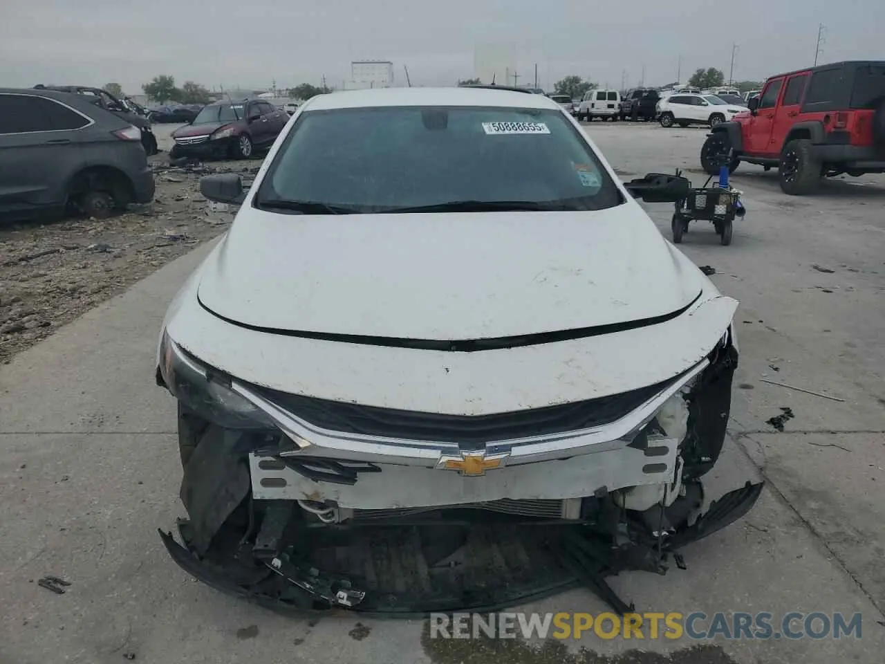 5 Photograph of a damaged car 1G1ZB5ST0MF061043 CHEVROLET MALIBU 2021