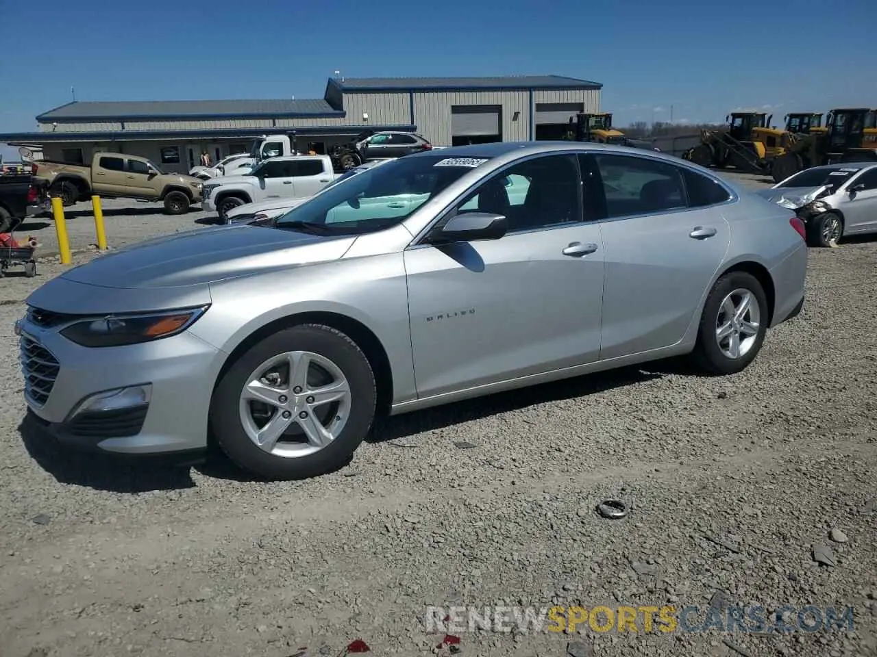 1 Photograph of a damaged car 1G1ZB5ST0MF088677 CHEVROLET MALIBU 2021
