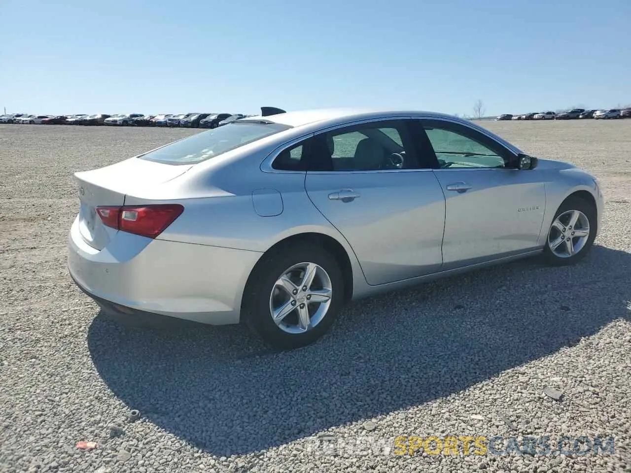 3 Photograph of a damaged car 1G1ZB5ST0MF088677 CHEVROLET MALIBU 2021