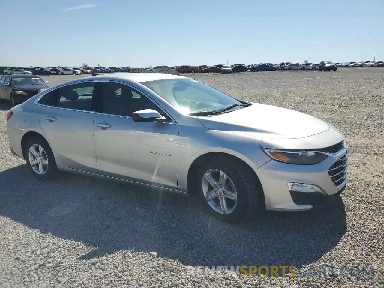 4 Photograph of a damaged car 1G1ZB5ST0MF088677 CHEVROLET MALIBU 2021