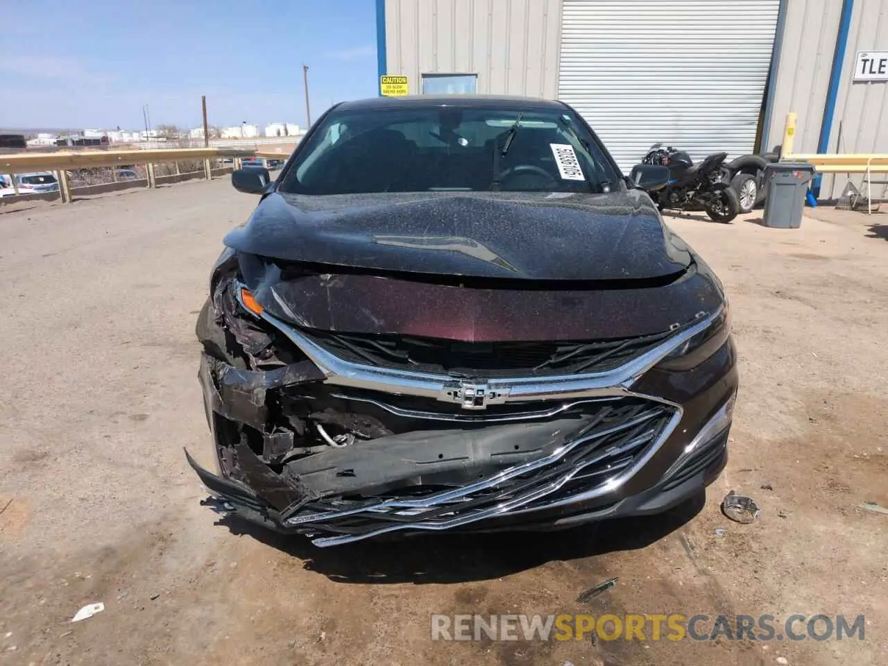 5 Photograph of a damaged car 1G1ZB5ST1MF025653 CHEVROLET MALIBU 2021