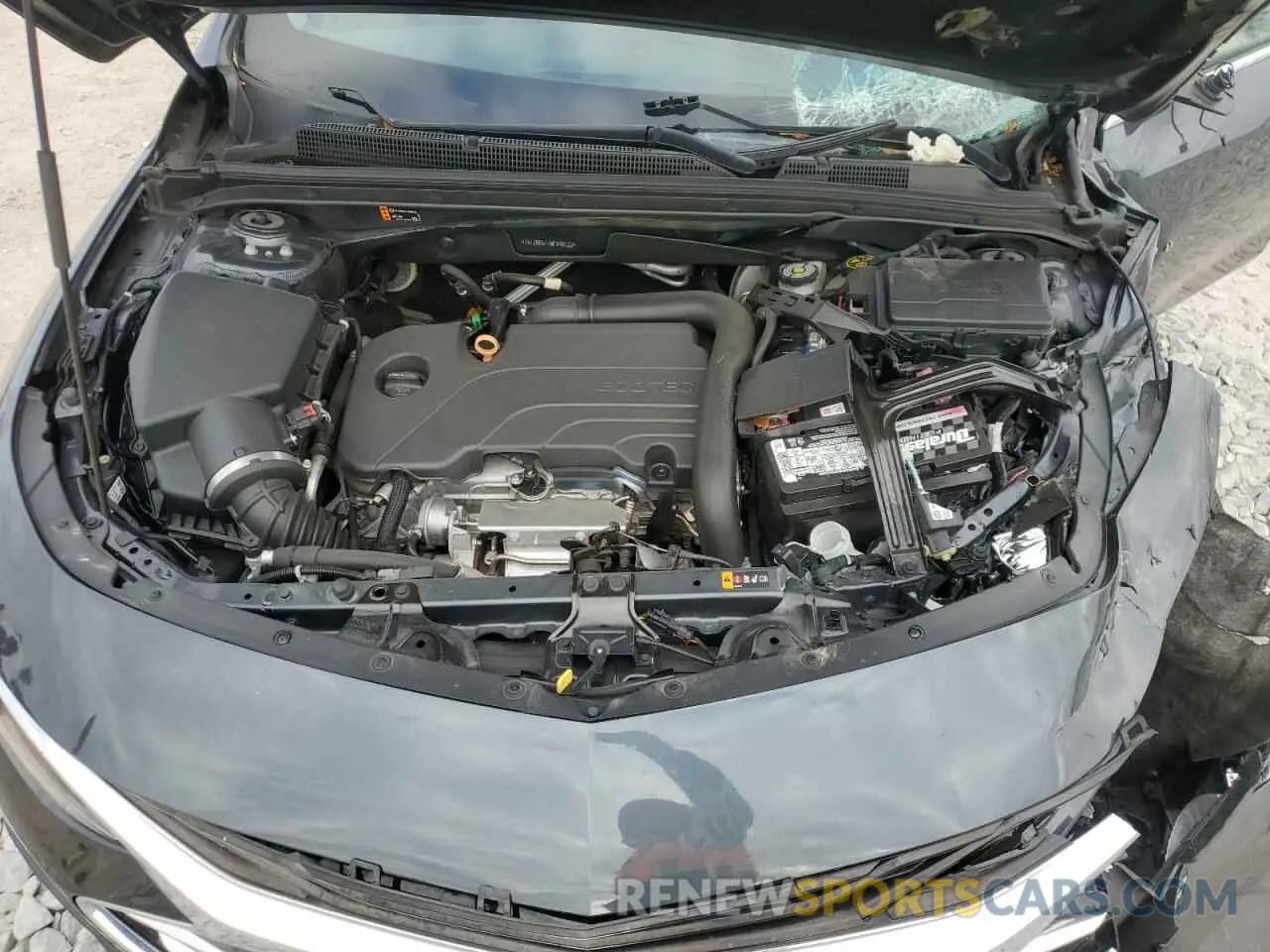 12 Photograph of a damaged car 1G1ZB5ST1MF040122 CHEVROLET MALIBU 2021