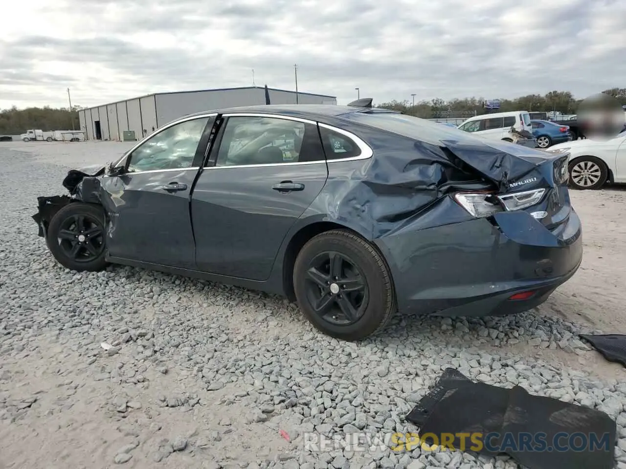 2 Photograph of a damaged car 1G1ZB5ST1MF040122 CHEVROLET MALIBU 2021