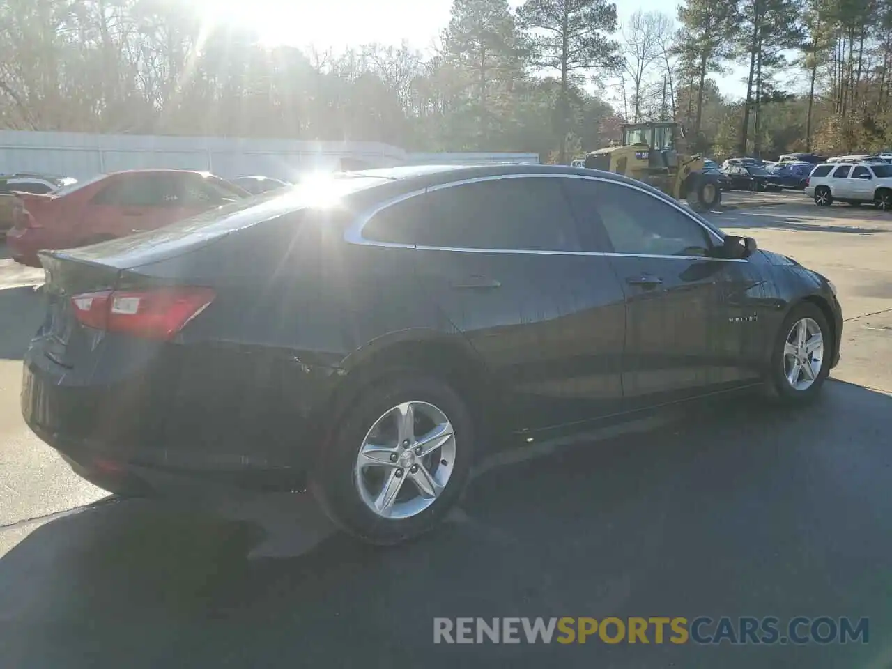 3 Photograph of a damaged car 1G1ZB5ST2MF039996 CHEVROLET MALIBU 2021