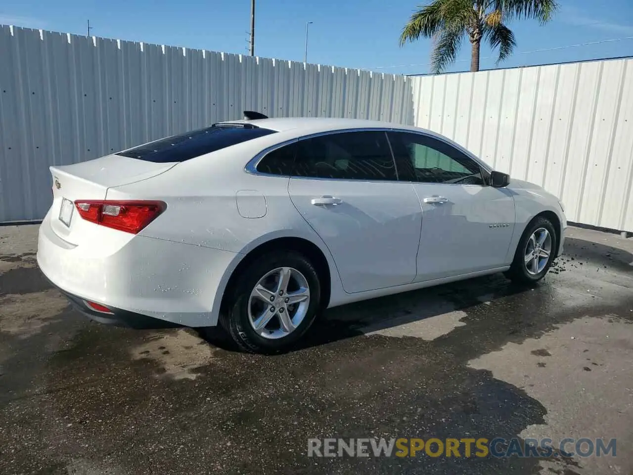 3 Photograph of a damaged car 1G1ZB5ST2MF056829 CHEVROLET MALIBU 2021