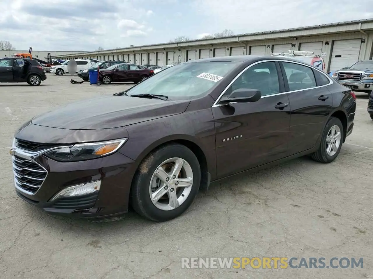 1 Photograph of a damaged car 1G1ZB5ST2MF058368 CHEVROLET MALIBU 2021