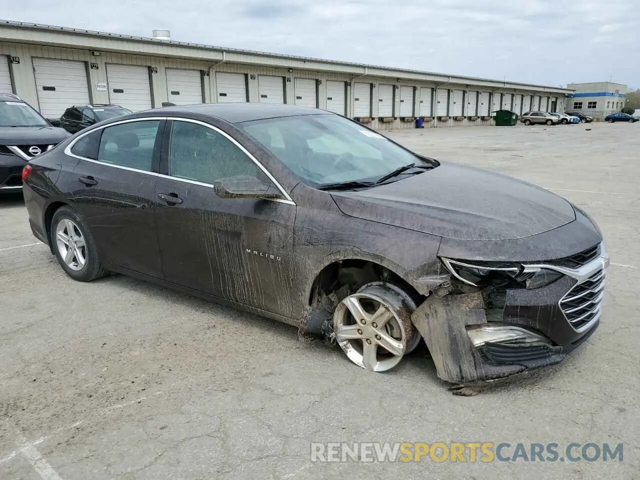 4 Photograph of a damaged car 1G1ZB5ST2MF058368 CHEVROLET MALIBU 2021