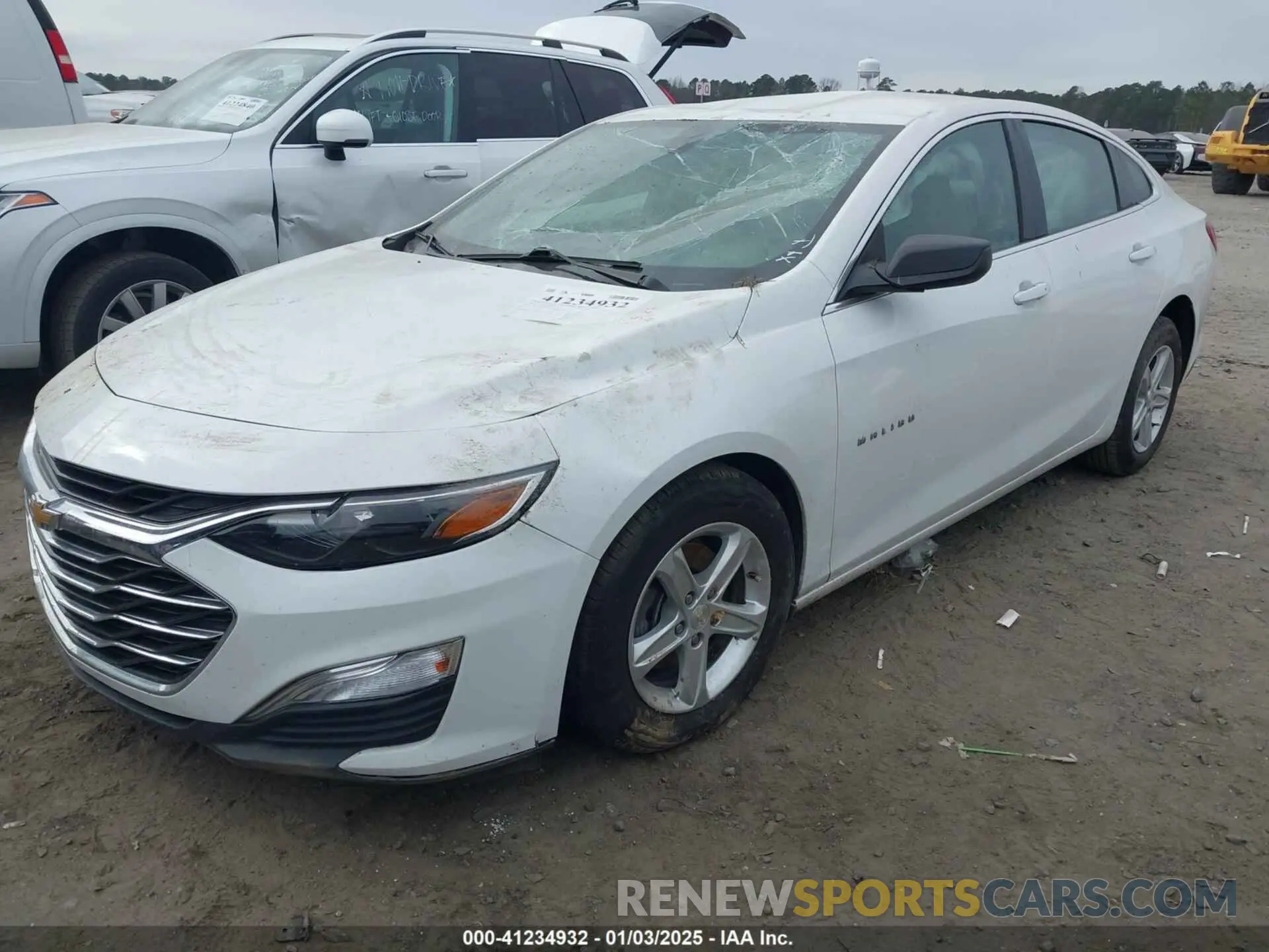 2 Photograph of a damaged car 1G1ZB5ST3MF000012 CHEVROLET MALIBU 2021
