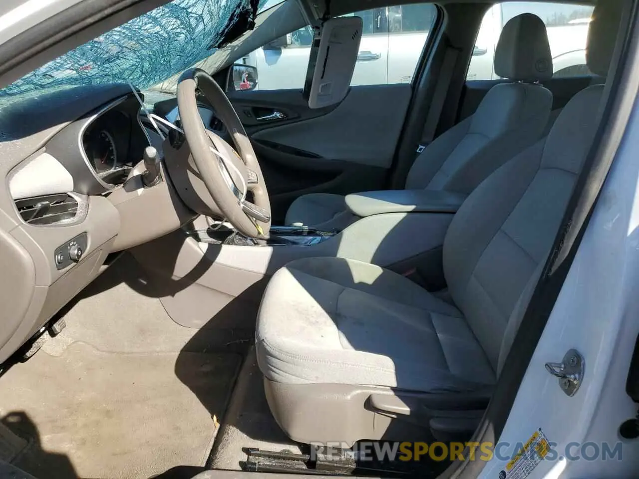 7 Photograph of a damaged car 1G1ZB5ST3MF059240 CHEVROLET MALIBU 2021