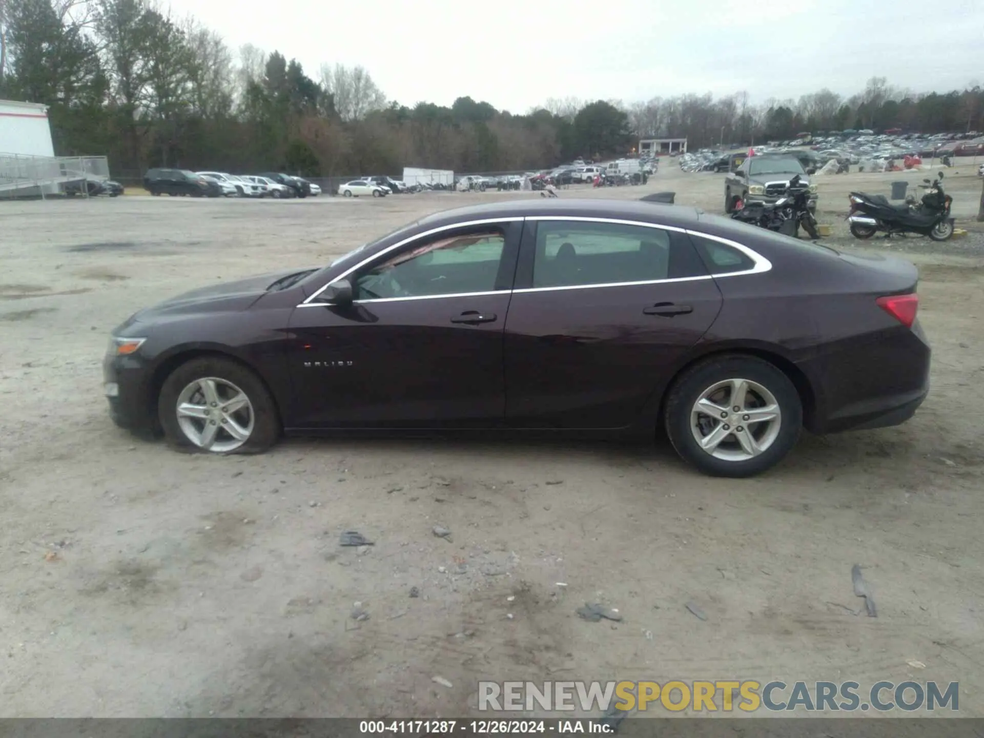14 Photograph of a damaged car 1G1ZB5ST4MF038137 CHEVROLET MALIBU 2021