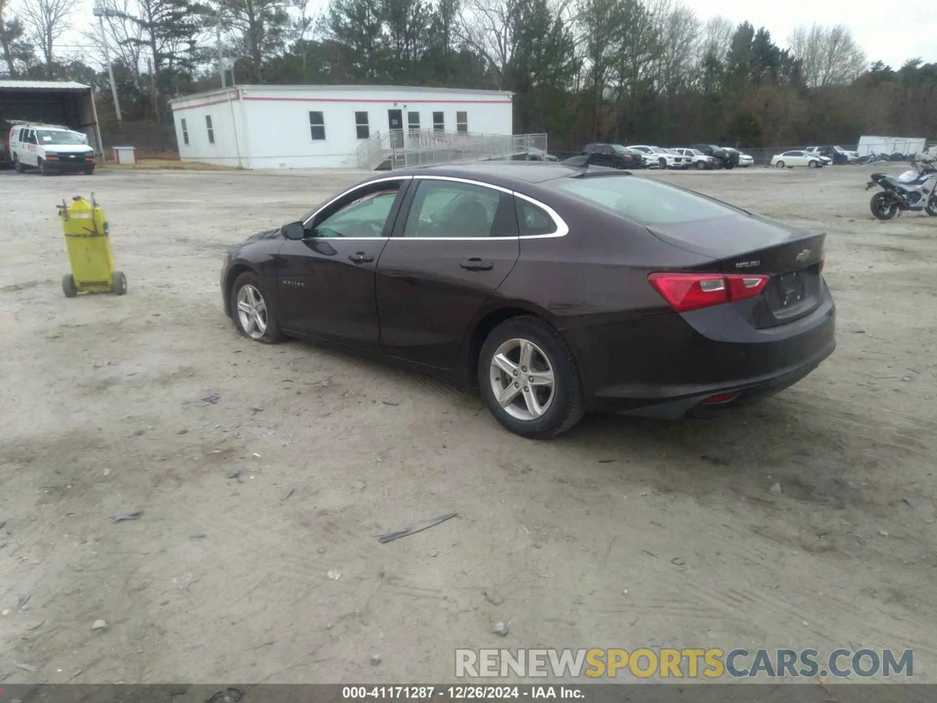 3 Photograph of a damaged car 1G1ZB5ST4MF038137 CHEVROLET MALIBU 2021
