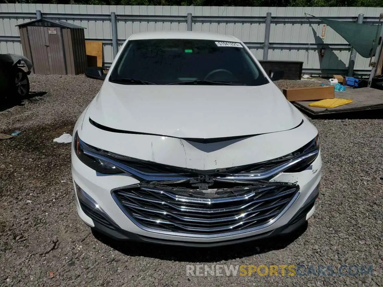 5 Photograph of a damaged car 1G1ZB5ST4MF040518 CHEVROLET MALIBU 2021