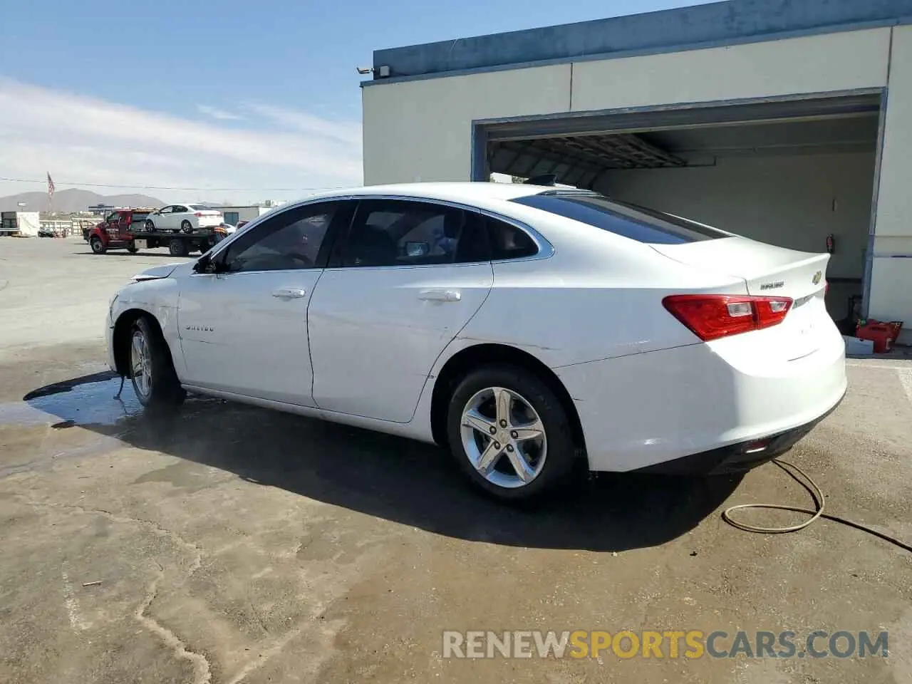 2 Photograph of a damaged car 1G1ZB5ST4MF059263 CHEVROLET MALIBU 2021